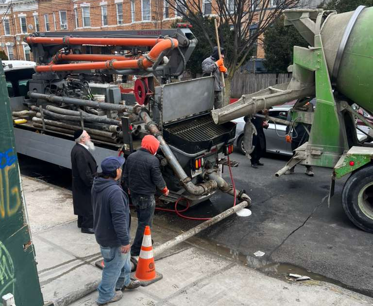 The Heart of the Mikva is Taking Shape